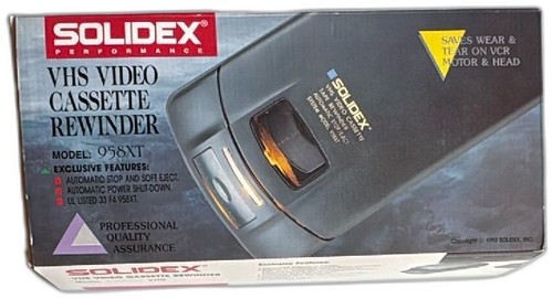Solidex 958xt vhs video - solidex,